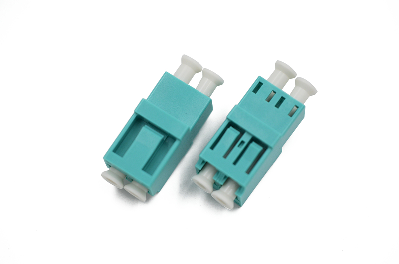 LC Duplex OM3 Optical Fiber Adapter