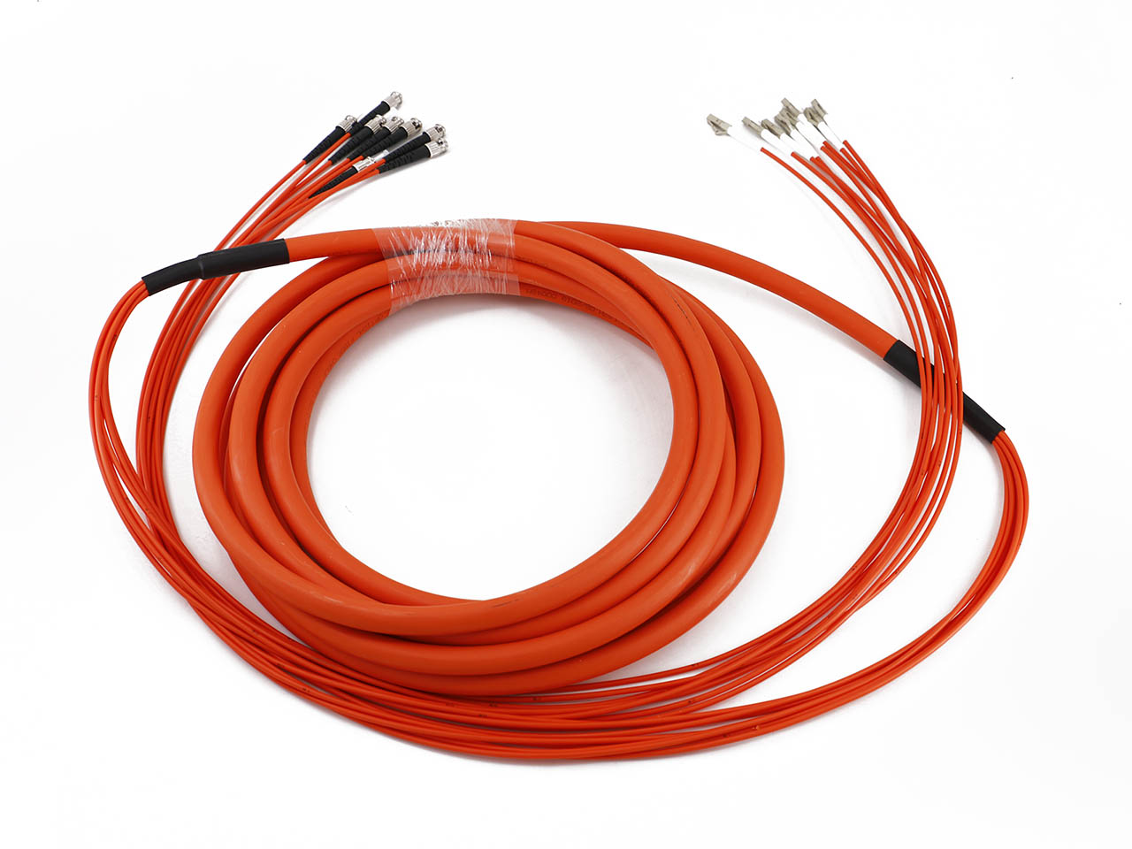 Single Mode Multicore ST/UPC-LC/UPC Breakout Cable